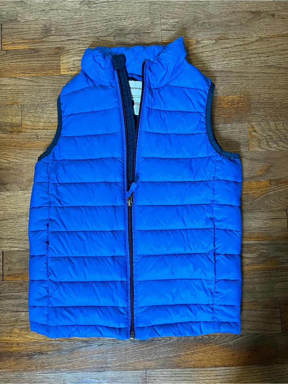 Amazon Essentials Bright Blue Quilted Puffer Vest for Kids Boys 8